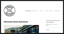 Desktop Screenshot of edwardssteelsolutions.com